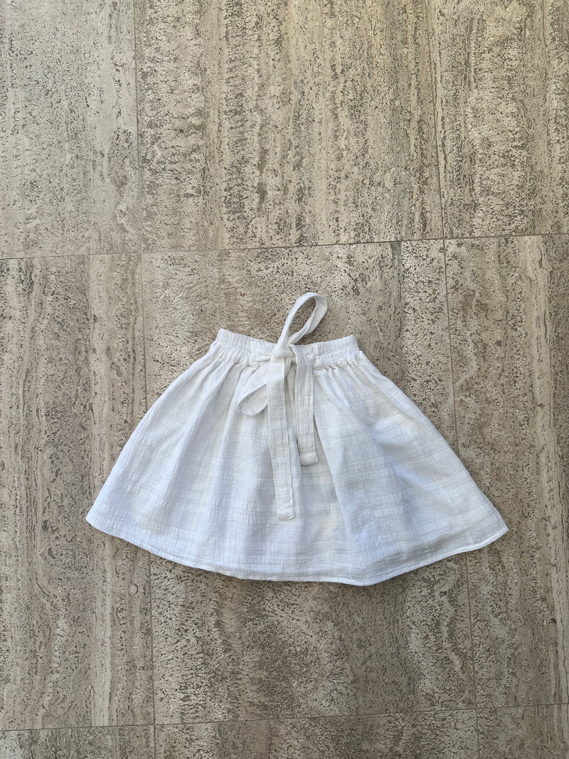 Lottie Skirt - White - 3Y - Child Boutique