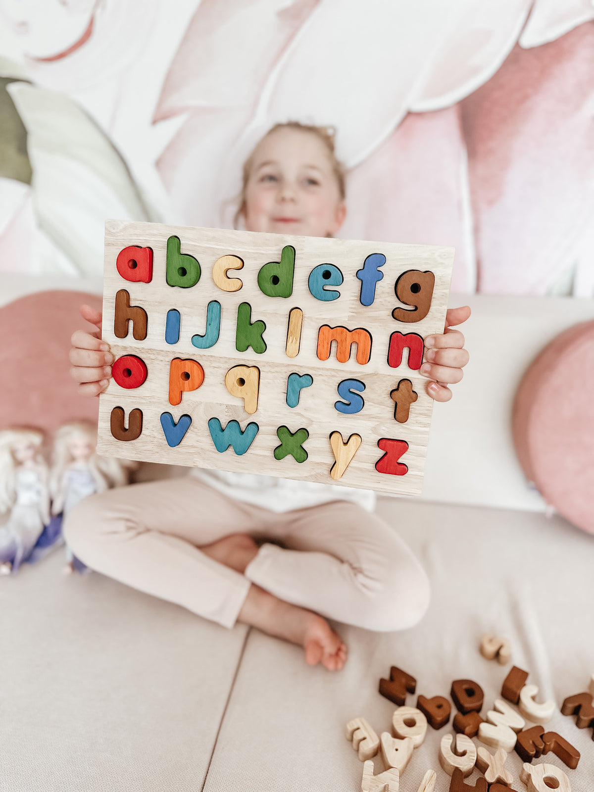 Lowercase Wooden Letter Puzzle - Child Boutique