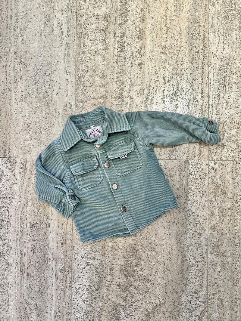 Leighton Jacket - Vintage Olive - 6-12m - Child Boutique