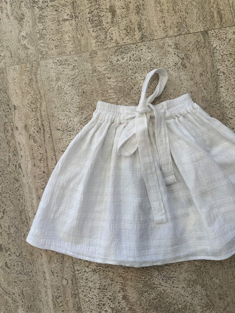 Lottie Skirt - White - 3Y - Child Boutique