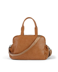 Carry All Nappy Bag - Vegan Leather Tan