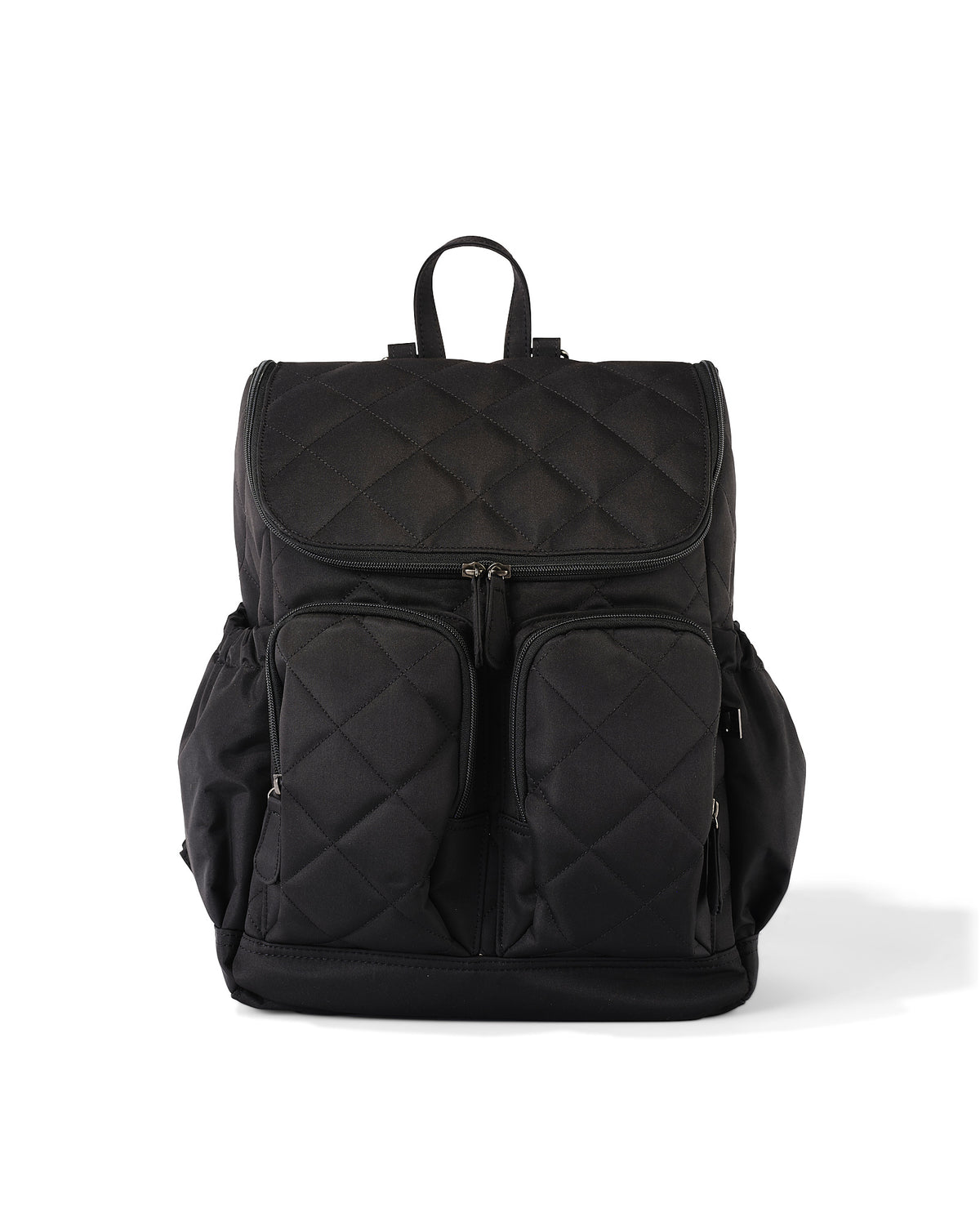 Nappy Backpack - Black Quilt - Child Boutique