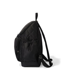Nappy Backpack - Black Quilt - Child Boutique