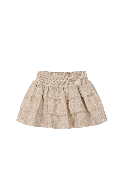 Organic Cotton Garden Skirt - Chloe Pink Tint - Child Boutique