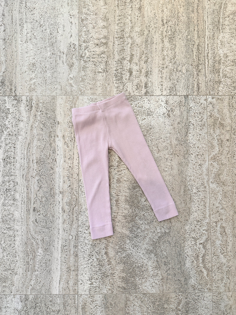 Essential Legging - Powder Pink - 1Y - Child Boutique