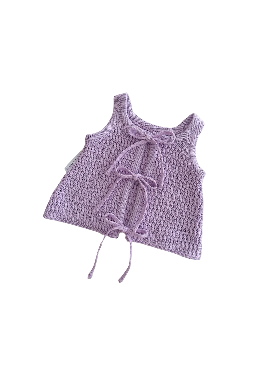 Ziggy Lou | Baby & Children's Clothing | Violet Knit Singlet | Baby Boutique