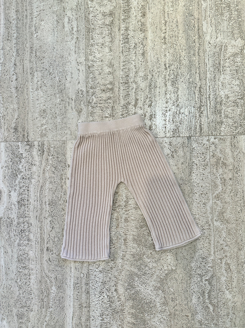 Essential Knit Pants - Biscuit - 2Y - Child Boutique