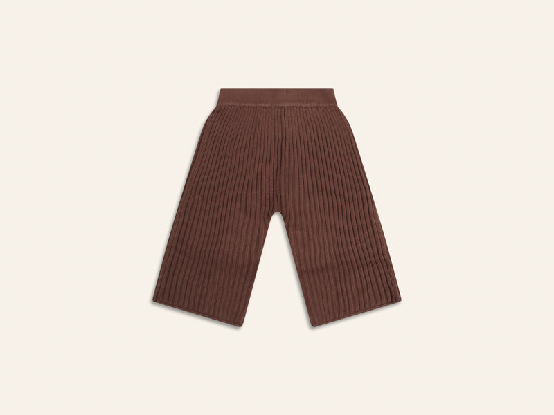 Essential Knit Pants - Cocoa - Child Boutique