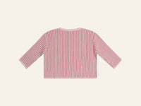 Essential Knit Jumper - Strawberry Stripe - Child Boutique