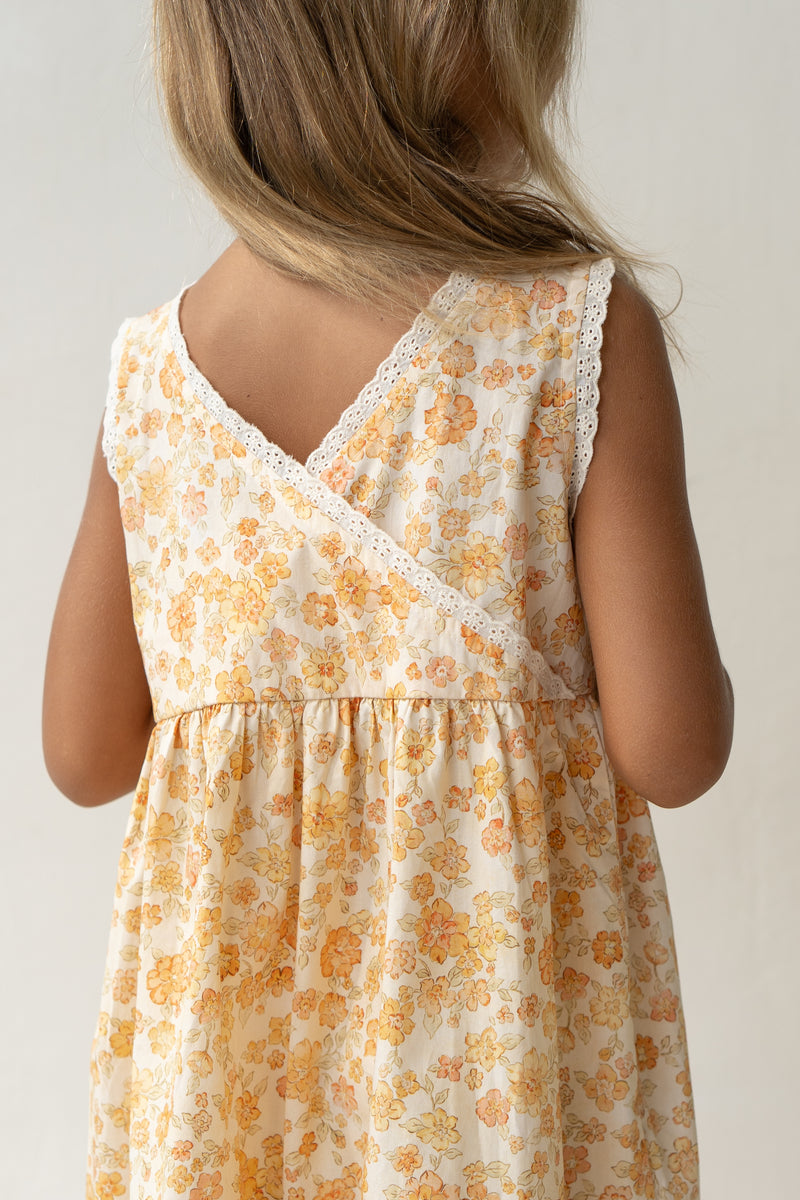 Eden Dress - Buttercup Print