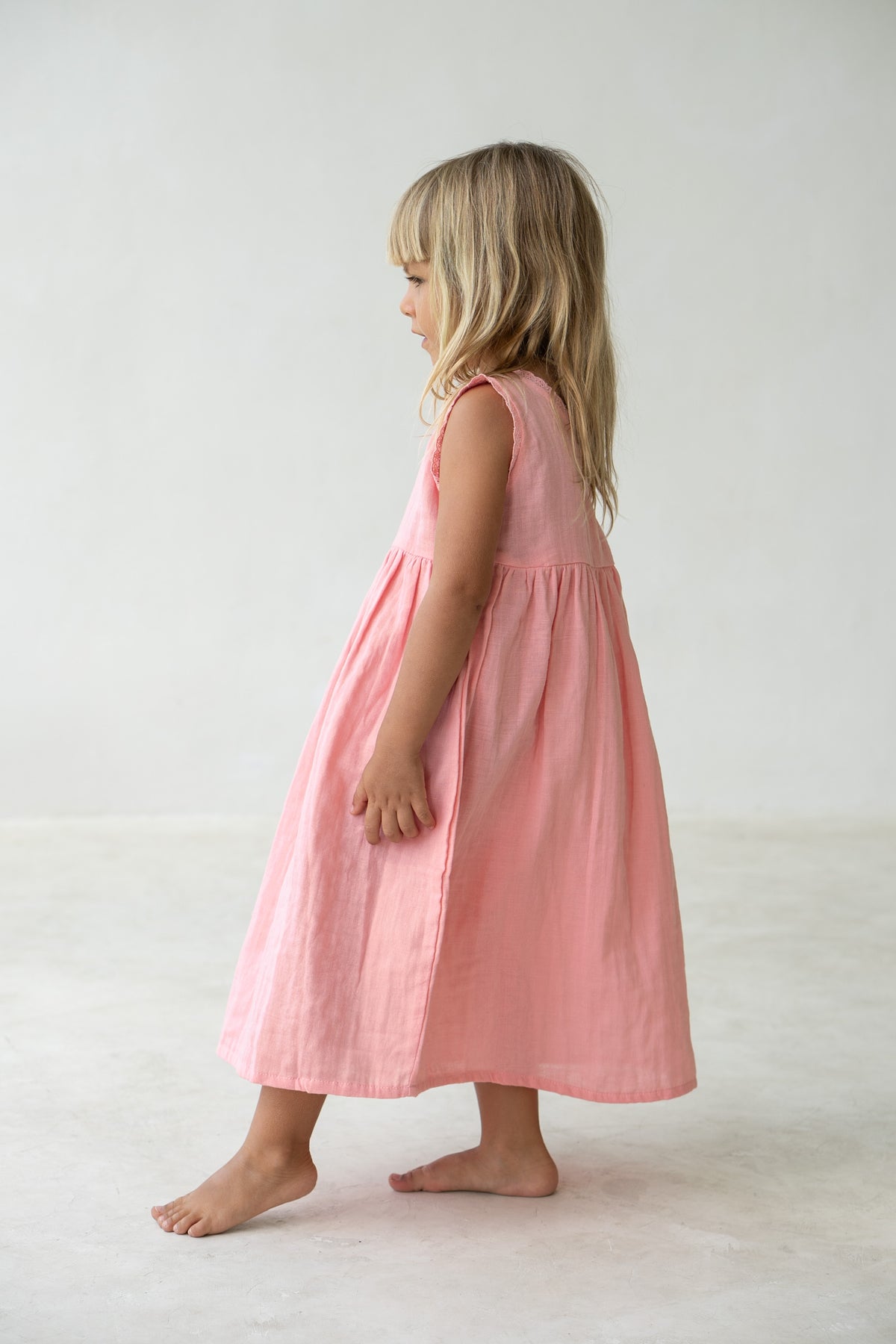 Eden Dress - Coral