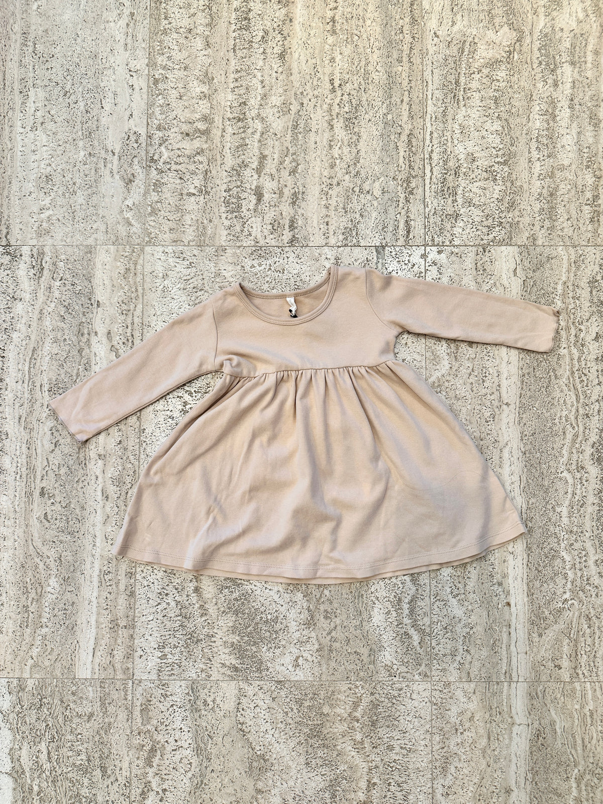 Cotton Dress - Powder Pink - 1/2Y - Child Boutique