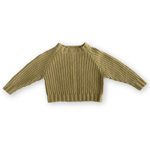 Merino Wool Pull Over - Sage - Child Boutique