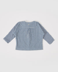 Kya Lightweight Shirt  - Blue Check - Child Boutique