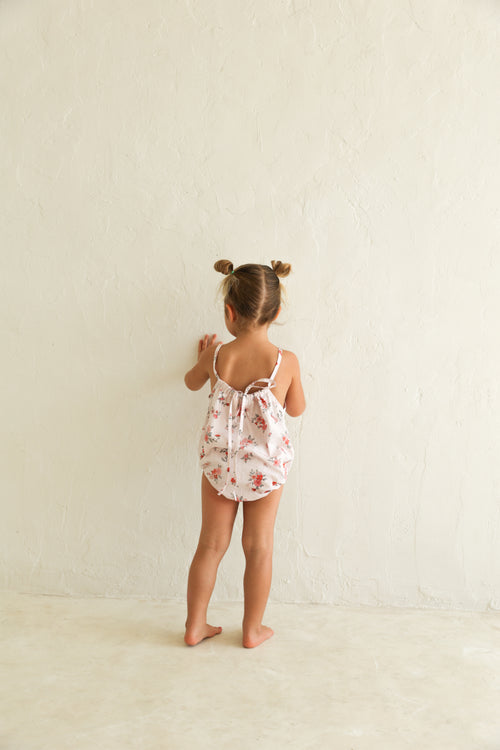 Field Romper - Desert Flower PREORDER - Child Boutique