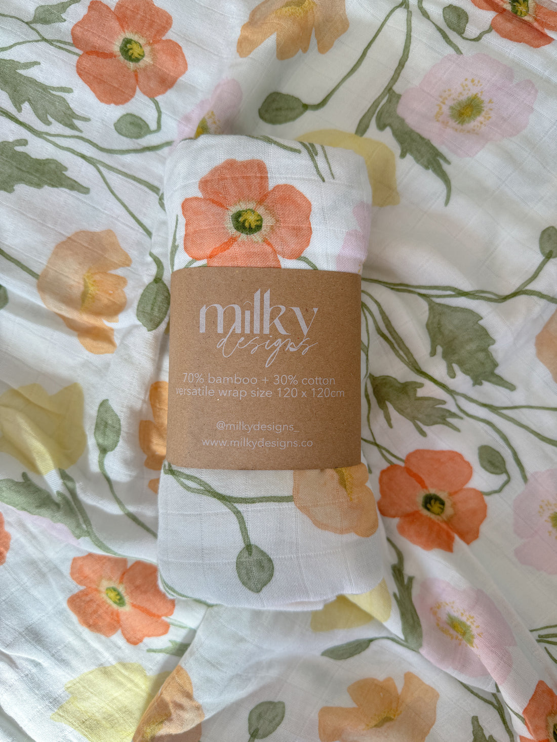 Milky Designs | Swaddle | Baby Blanket