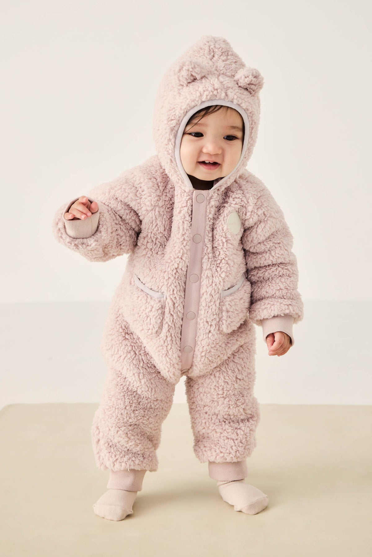 Lenny Sherpa Onepiece - Violet Tint - Child Boutique