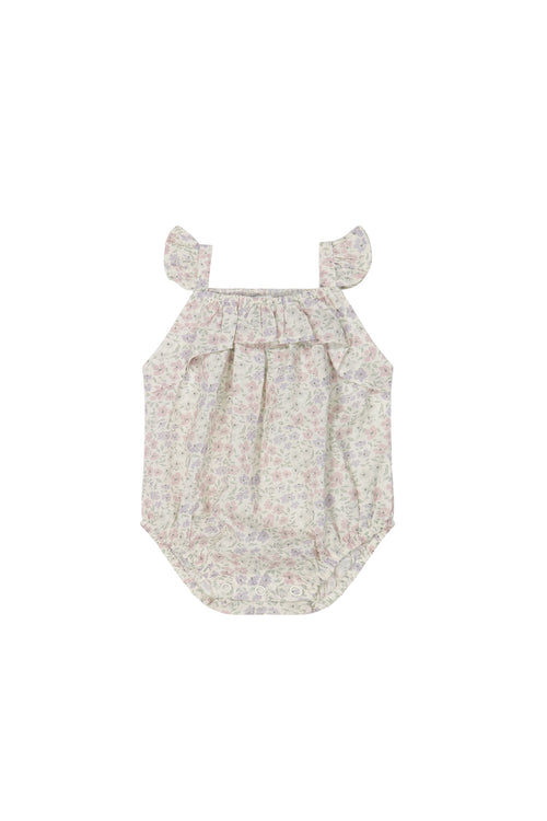 Organic Cotton Mallory Onepiece - Fifi Lilac - Child Boutique