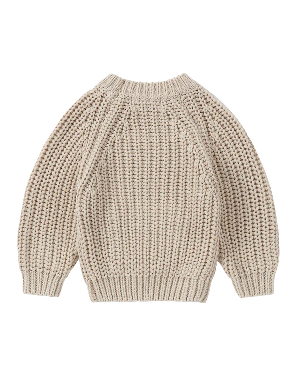 Knit Pullover - Soy - Child Boutique