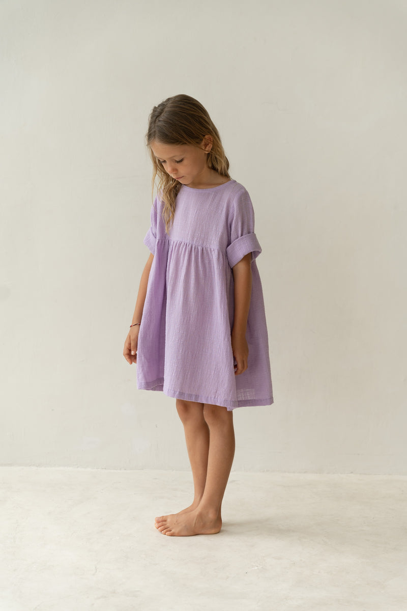 Illoura the Label | Baby and Children's Clothing | Koa Dress - Lilac