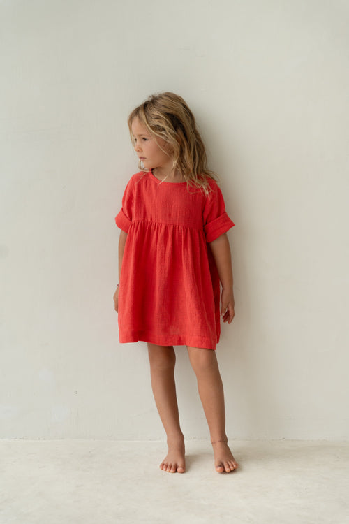 Illoura the Label | Baby and Children's Clothing | Koa Dress - Watermelon