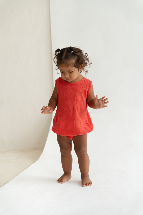 Illoura the Label | Baby and Children's Clothing | Mars Romper - Watermelon