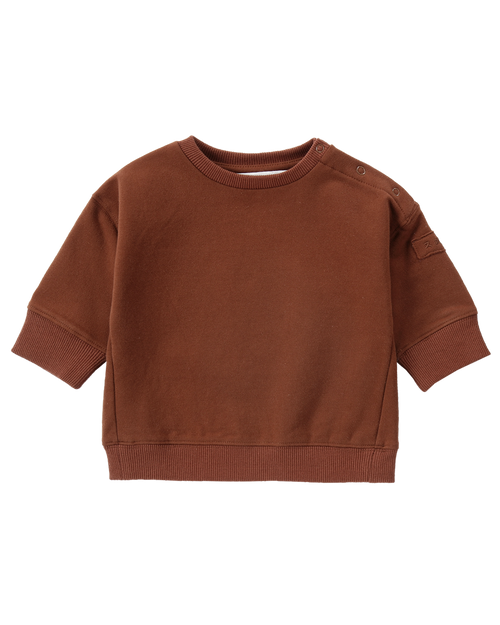 Fleece Pullover - Cinnamon - Child Boutique