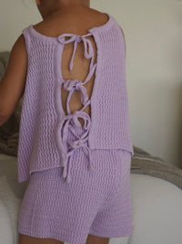 Ziggy Lou | Baby & Children's Clothing | Violet Knit Singlet | Baby Boutique