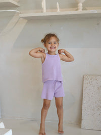 Ziggy Lou | Baby & Children's Clothing | Violet Knit Singlet | Baby Boutique