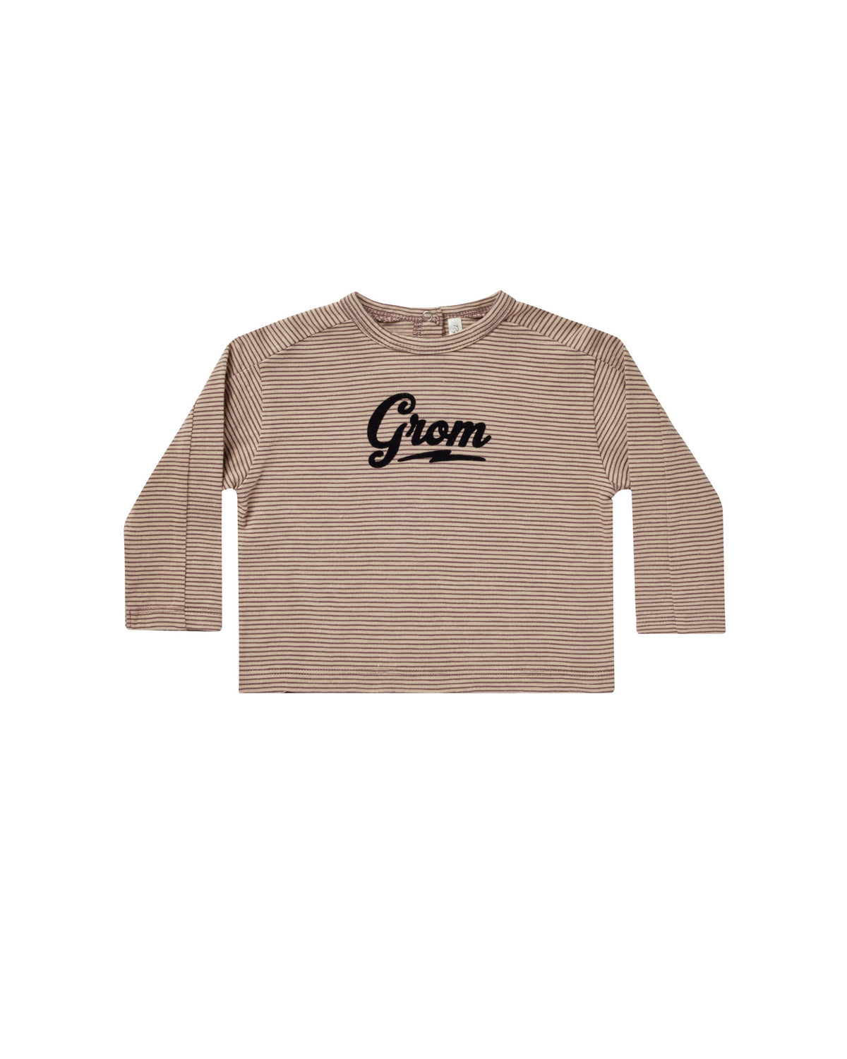 Long Sleeve Paneled Tee - Grom - Child Boutique