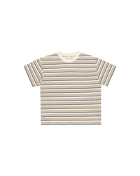 Relaxed Tee - Blue Vintage Stripe