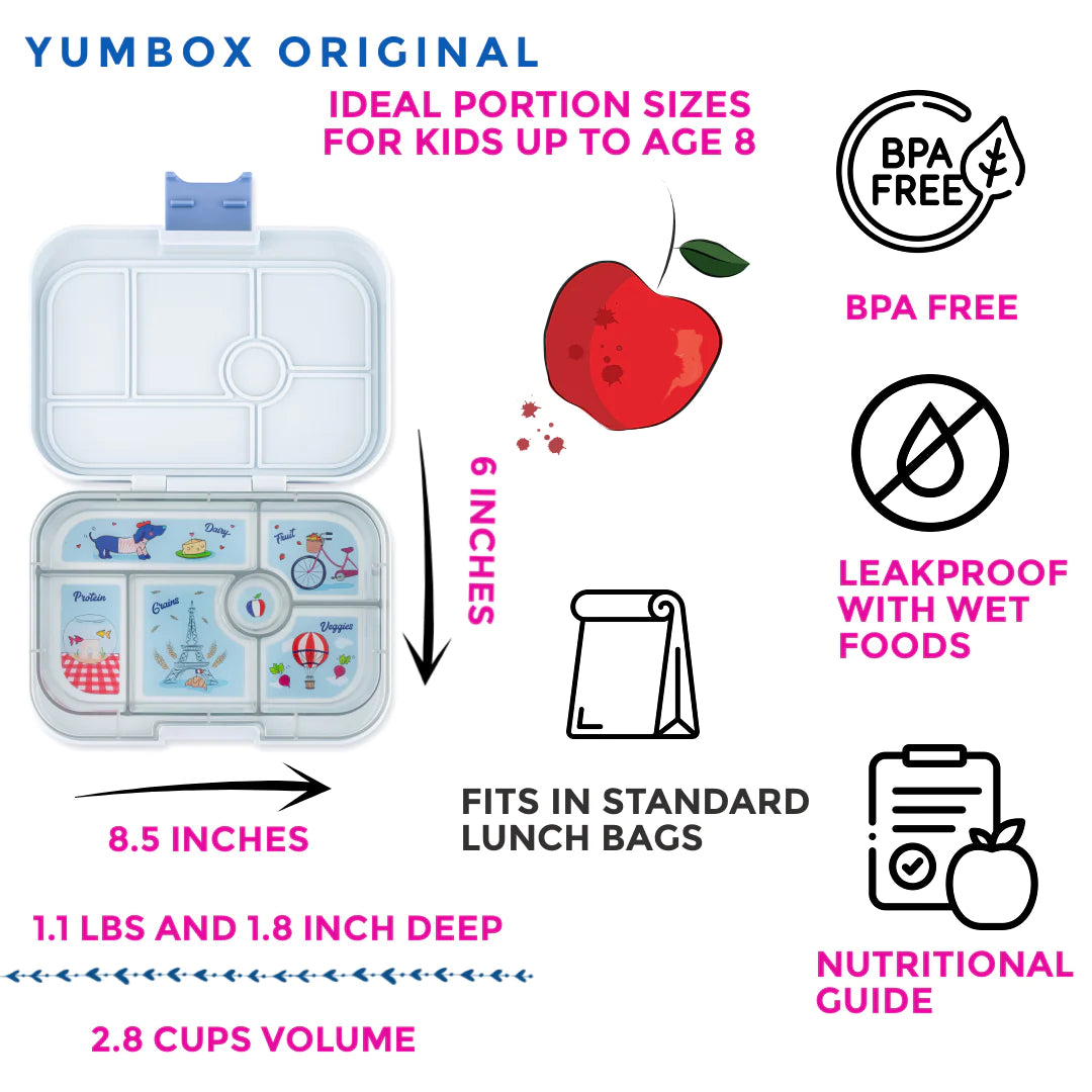 Yumbox Original Bento Lunchbox - Explore Green - Child Boutique