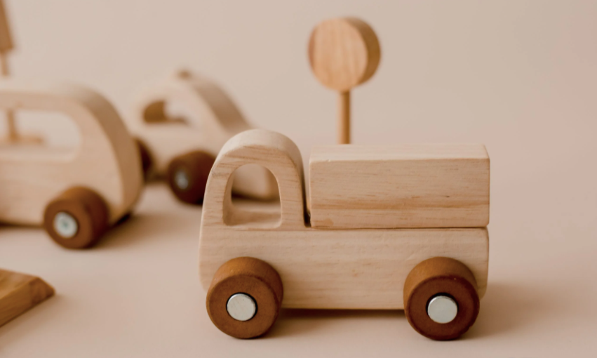 Vehicle Play Set Wooden - Child Boutique