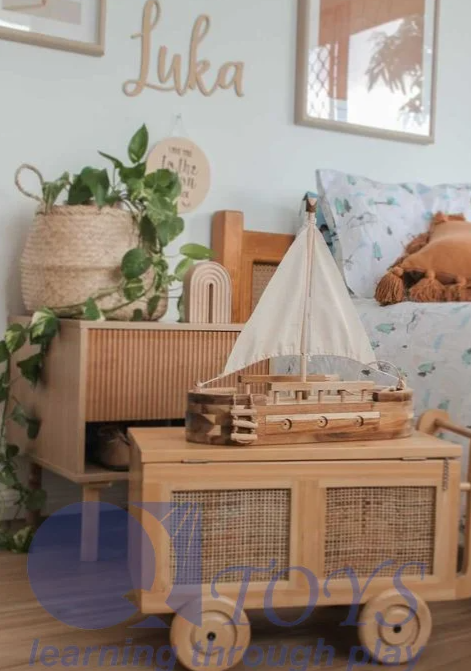 Wooden Adventure Ship - Child Boutique