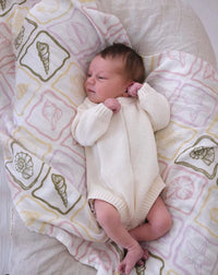 Citrus Shell Wrap - Swaddle - Child Boutique