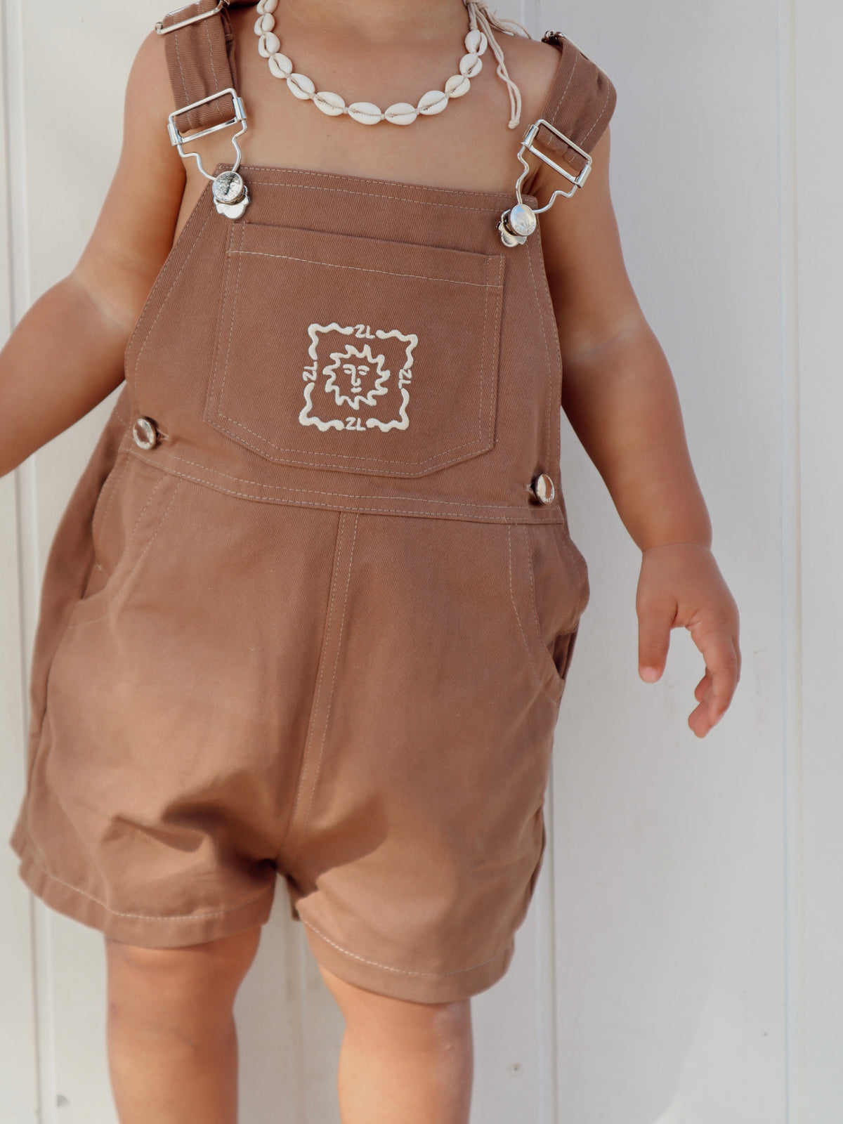 Ziggy Lou | Baby and Children's Clothing | Sorrento Short Overalls | Baby Boutique