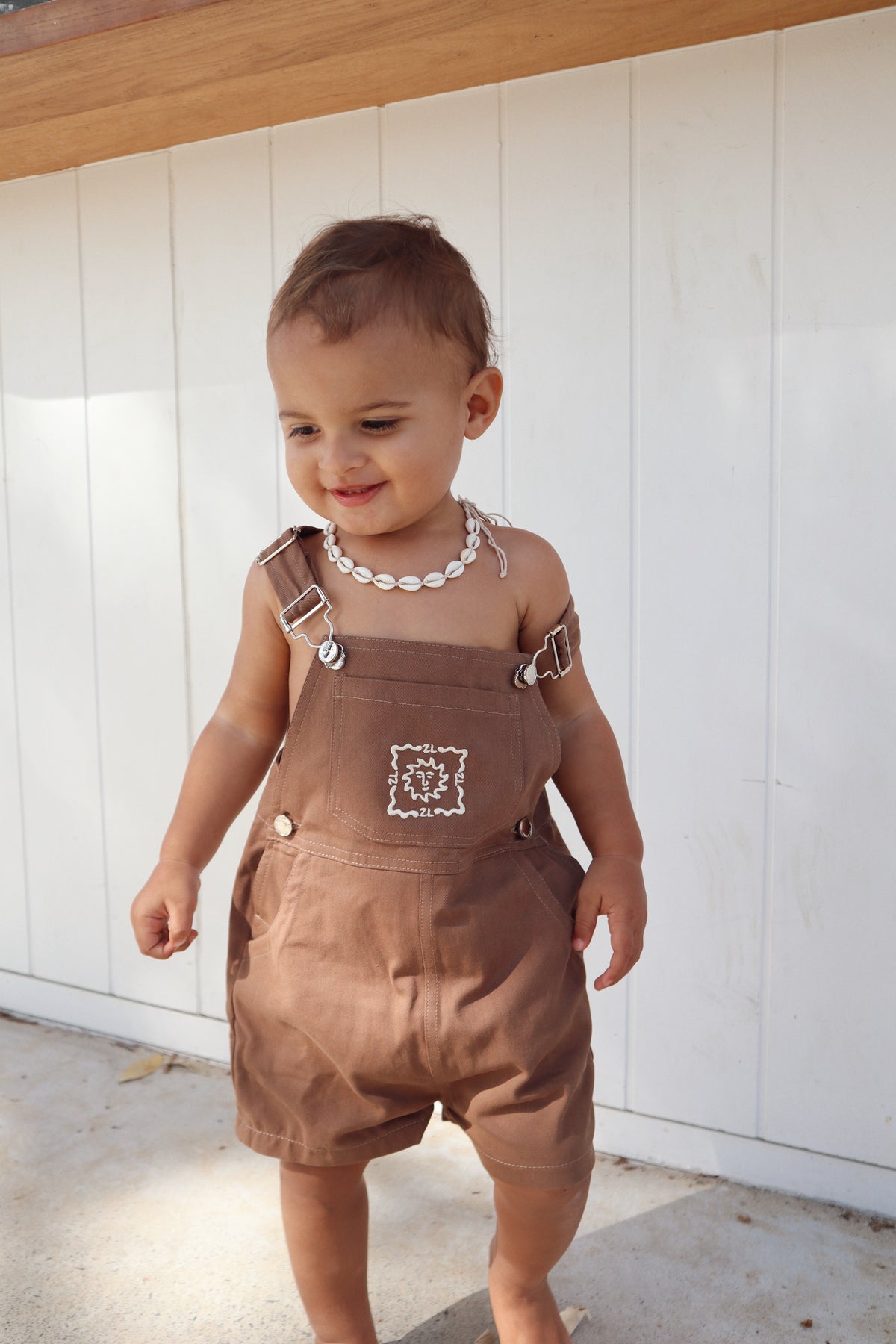 Ziggy Lou | Baby and Children's Clothing | Sorrento Short Overalls | Baby Boutique