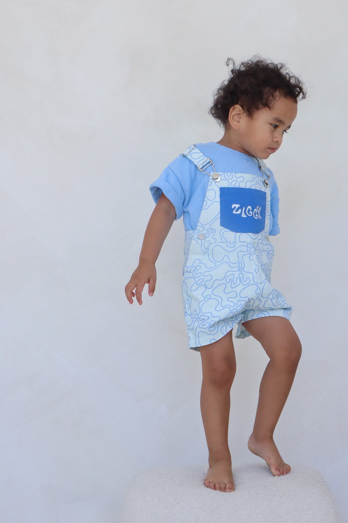 Ziggy Lou | Baby and Children's Clothing | Zen Short Overalls | Baby Boutique