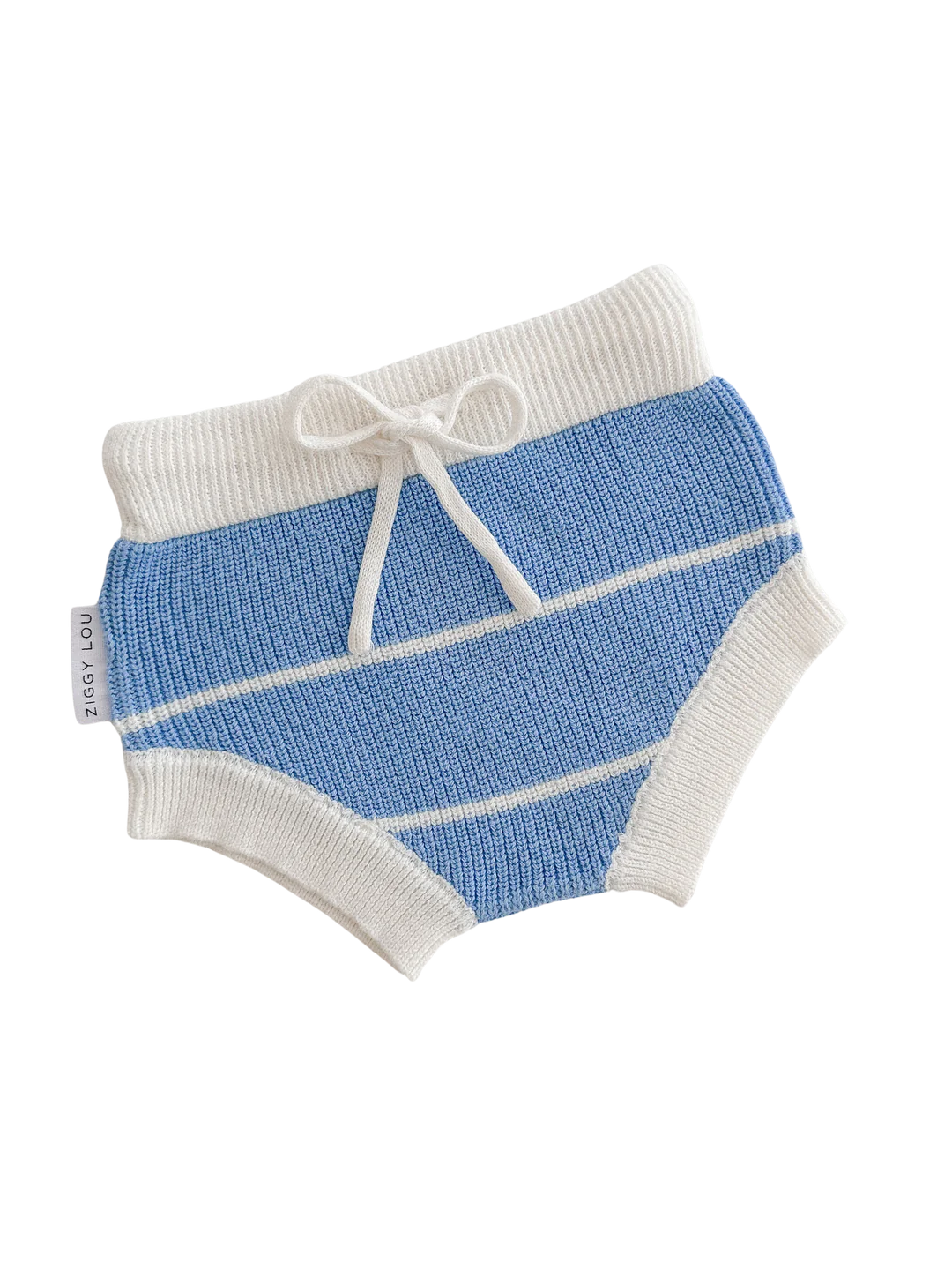 Ziggy Lou | Baby and Children's Clothing | River Stripe Knit Bloomers | Baby Boutique