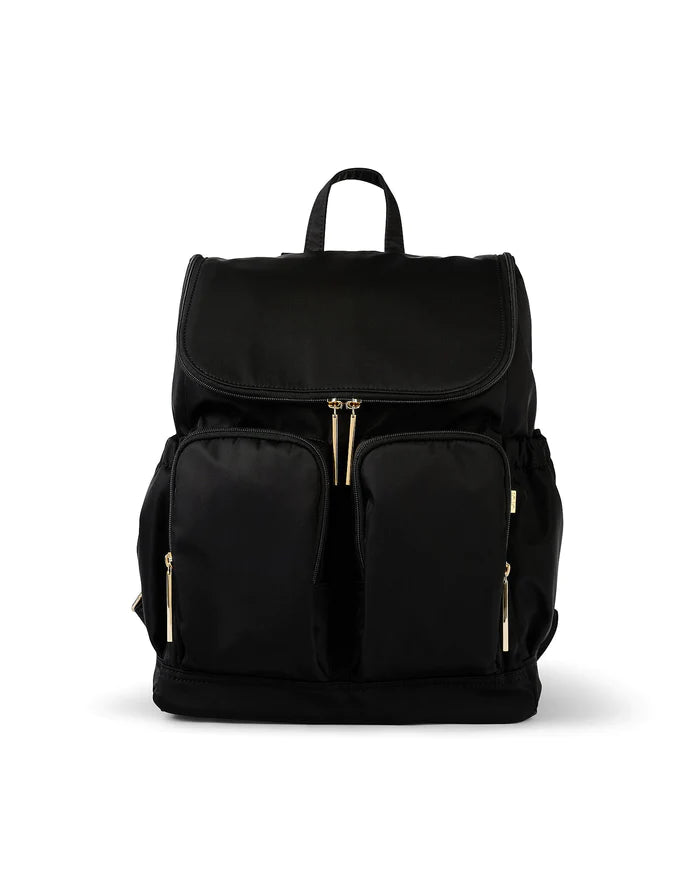 Signature Nappy Backpack - Black Nylon - Child Boutique
