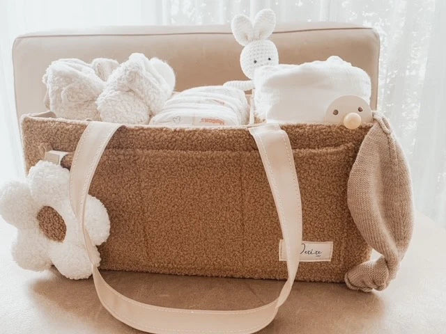 Nappy Caddy Organiser - Teddy Brown - Child Boutique