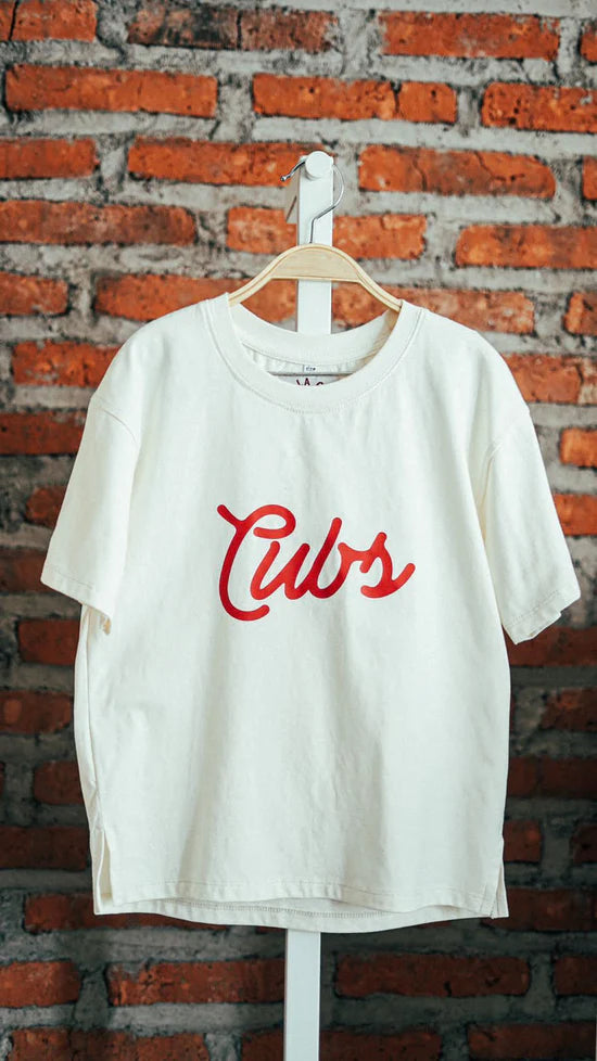 Cubs Santai Tee - Red Print