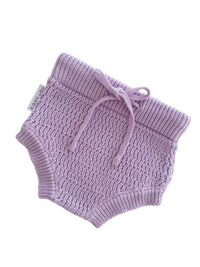 Ziggy Lou | Baby & Children's Clothing | Violet Knit Boomers| Baby Boutique