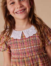 Flo Smocked Dress - Sweetie Check