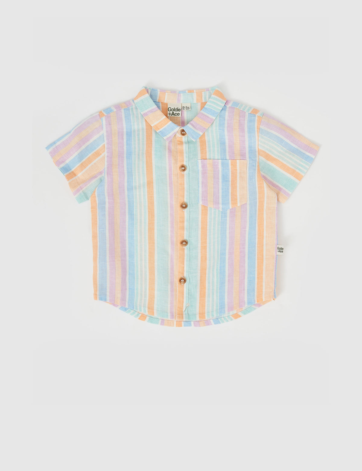 Holiday Linen Shirt - Pastel Shirt