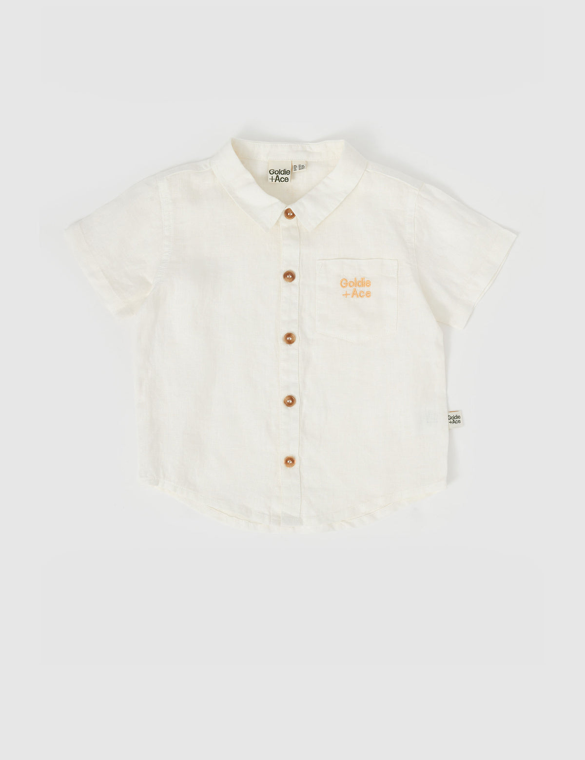 Holiday Linen Shirt - Ivory