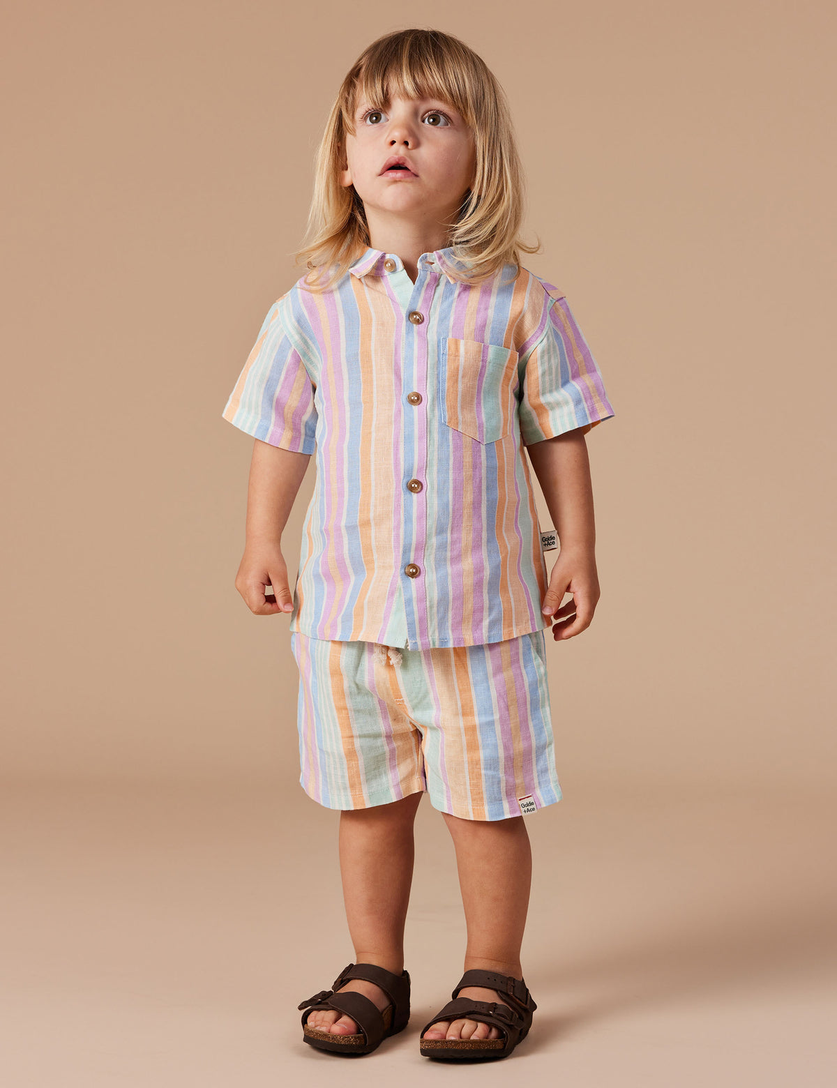 Holiday Linen Shirt - Pastel Shirt