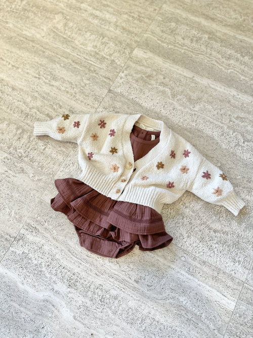 Rosie Romper - Plum - Child Boutique