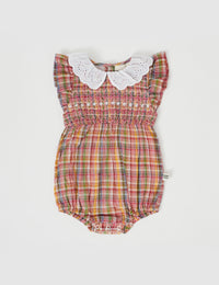 Lani Smocked Romper - Sweetie Check