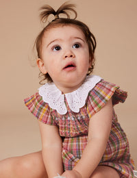 Lani Smocked Romper - Sweetie Check